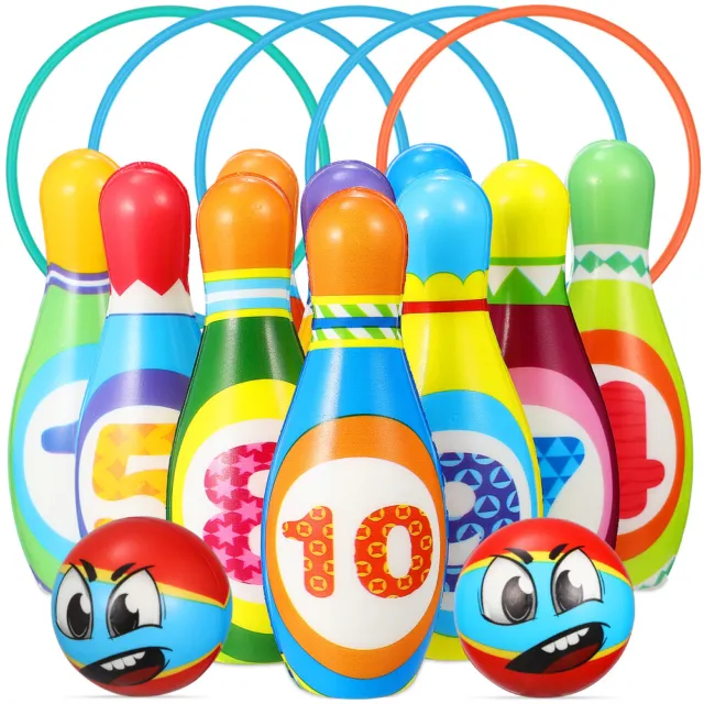 Toss Game Bowling Games Kids Ball Pin Toddlers Parent-child Stacker