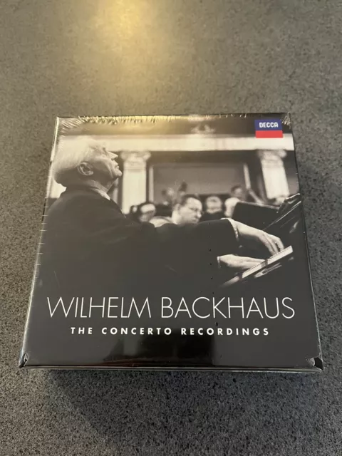 Wilhelm Backhaus The Concerto Recordings 8 CD Decca