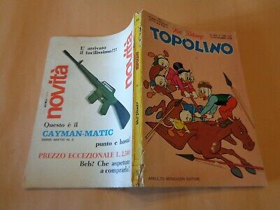 Topolino N° 676 Originale Mondadori Disney Discreto 1968 Bollini