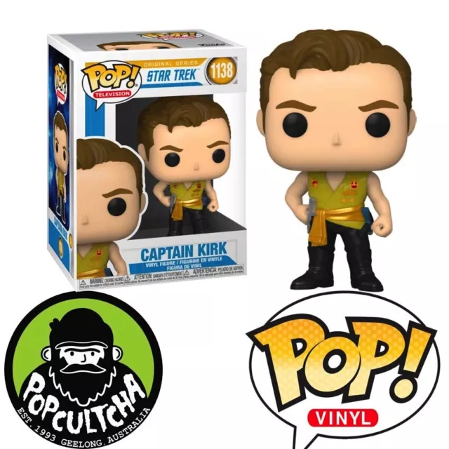 Star Trek: The Original Series - Mirror Captain Kirk Pop! Vinyl Figure "New"