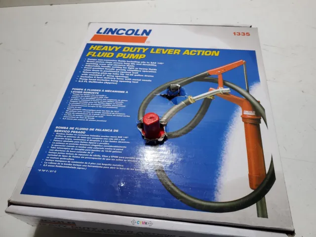 For Lincoln Lubrication 1335 Heavy Duty Lever-Action Fluid Pump