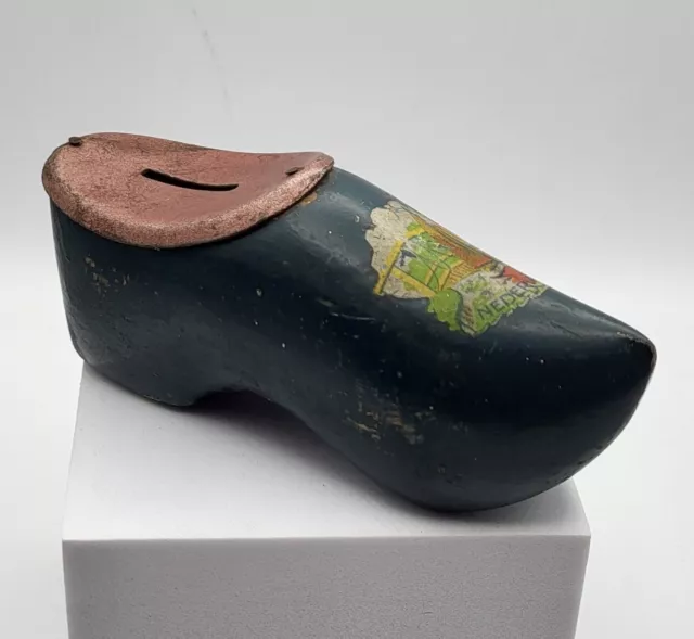 Vintage Hand Carved Primitive Wooden Shoes Dutch Clogs Decorative French  Sabots -  Canada
