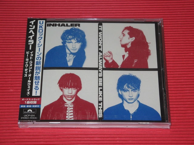 4Bt Inhaler It Won’t Always Be Like This With Bonus Track  Japan Cd