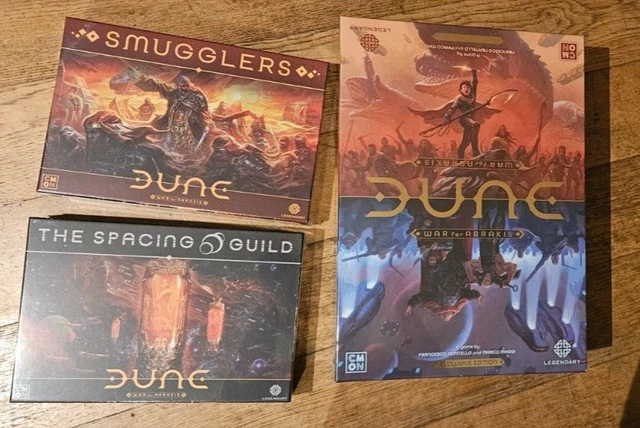 CMON, Dune: War for Arrakis – The Space Guild, Expansion, Expert Game, Strategy Game, 2-4 Players, Ages 14, 120 Minutes, German, Multicolor, Colourful : Nepitello, Francesco, Maggi, Marco