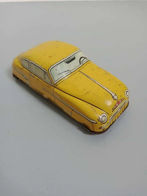 Penny Toy Voiture En Tôle Rouge – Jouets Montelimar France – 9,5 Cm – Rare
