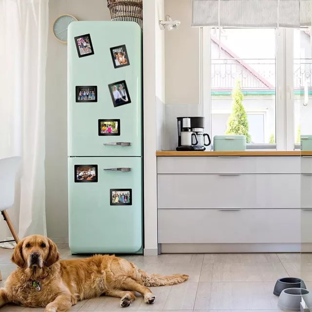 Cadre photo magnétique durable pour réfrigérateur contient des photos d'écol 3