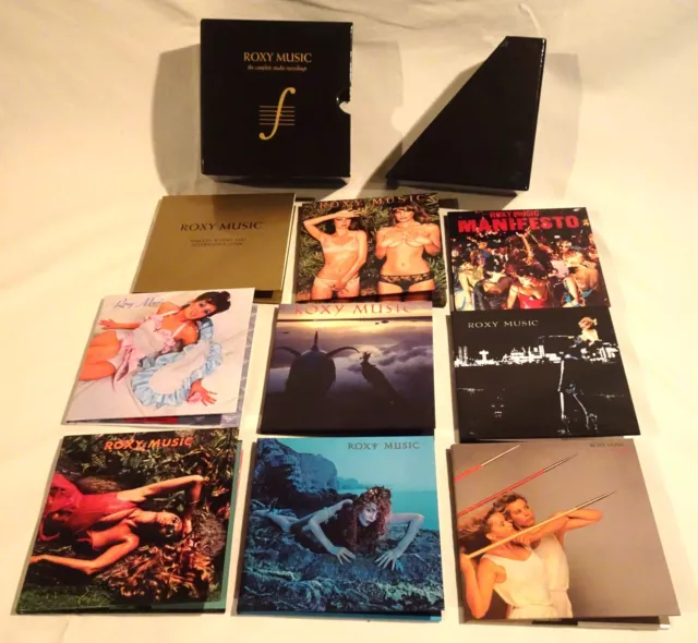 Box  :  Roxy Music " The complete studio recordings " - Box mit 10 CDs