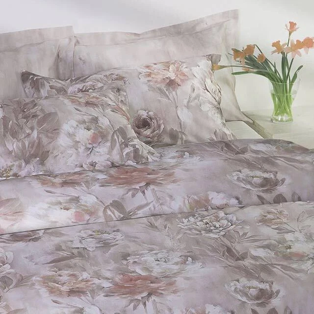 Housse De Couette Pottery Barn Monique Lhuillier – Twin – Rose Satin – Neuve