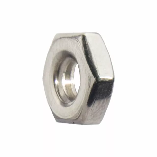 Hillman Hard to Find 2-56 Miniature Hex Nuts Stainless Steel, Pack of 8
