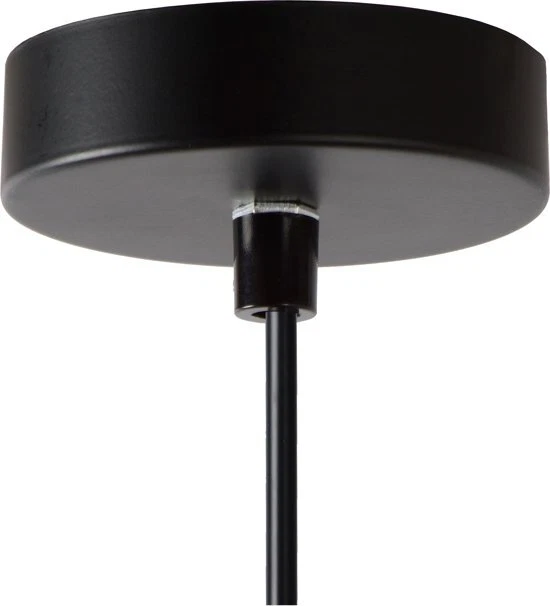 Lucide Pendelleuchte, 40 W, Rauchgrau, Schwarz