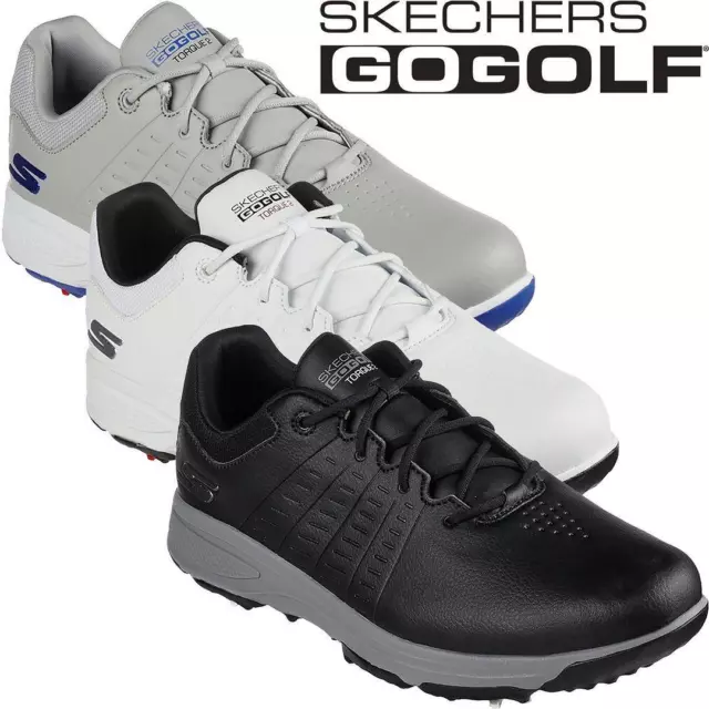 Skechers Go Golf Torque 2 Waterproof Spiked Mens  Golf Shoes 214027