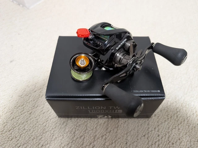 DAIWA 22 ZILLION TW HD 1000XHL Silver Wolf SV Spool DAIWA 22 ZILLION TW HD 1000XHL Silver Wolf SV Spool