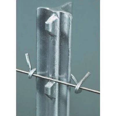 Clip tachonado de poste en T se adapta a 1,25 y 1,33 postes, 25 piezas -440