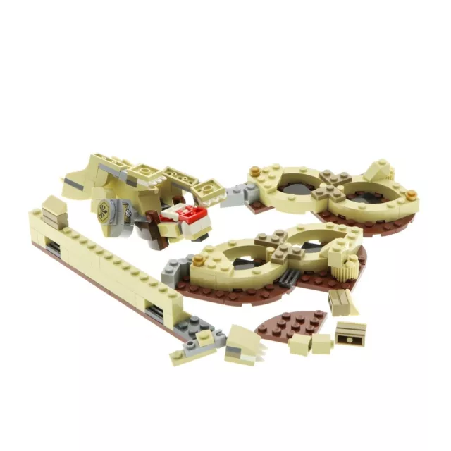 1x Lego Parti per Set Animale Chima Leone Legenden Biest 70123 Beige Incompleto 2
