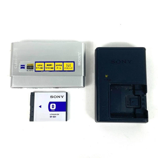 Appareil photo numérique Sony Cybershot DSC-W150 8,1 Mpx avec chargeur de batterie - Testé et fonctionnel ! - Canada