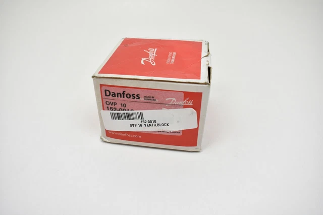 Danfoss 152-0010 IMBALLO ORIGINALE 10 blocco valvole NUOVO/IMBALLO ORIGINALE Danfoss 152-0010 IMBALLO ORIGINALE 10 blocco valvole NUOVO/IMBALLO ORIGINALE