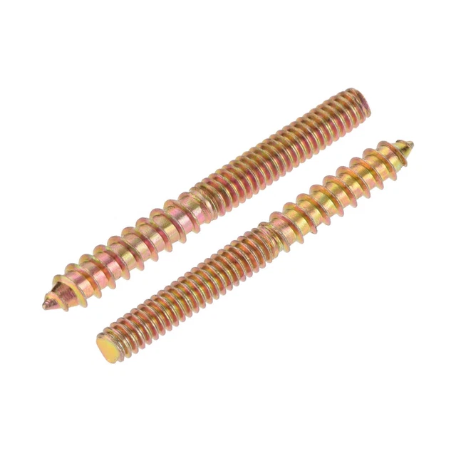 5/32-32 x 1-1/2" Pendente Bulloni Doppia Testa Tassello Vite per Mobili 50pz