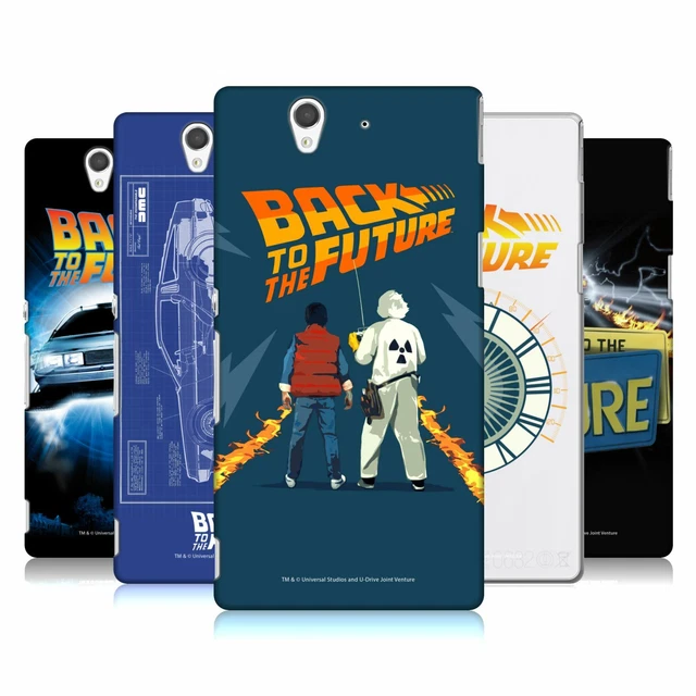 OFFICIAL BACK TO The Future I Key Art Hard Back Case For Sony Phones 3