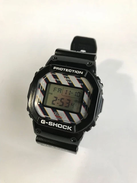 G SHOCK XLARGE COLLABORATION Dw 5600 Used Limited Edition Watch
