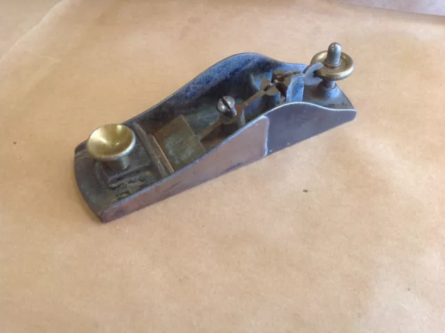 Stanley No. 9-1/2 Excelsior block plane body, vintage, early