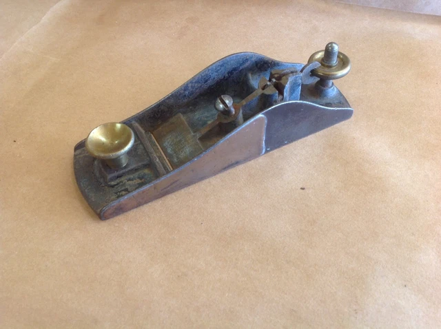 Stanley No. 9-1/2 Excelsior block plane body, vintage, early