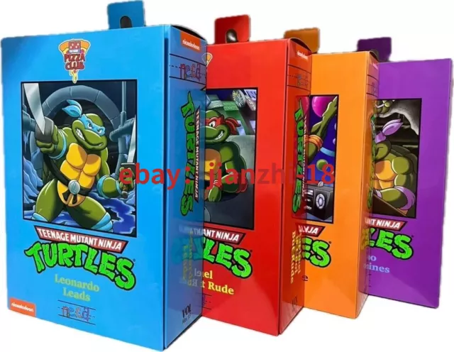 Neca Teenage Mutant Ninja Turtles Pizza Club Action Figures BRAND TMNT IN STOCK