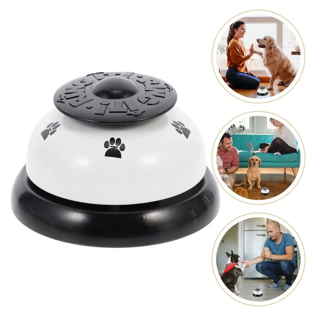 Campana giocattolo intelligenza bottoni in metallo cane campana toilette scrivania anteriore cena