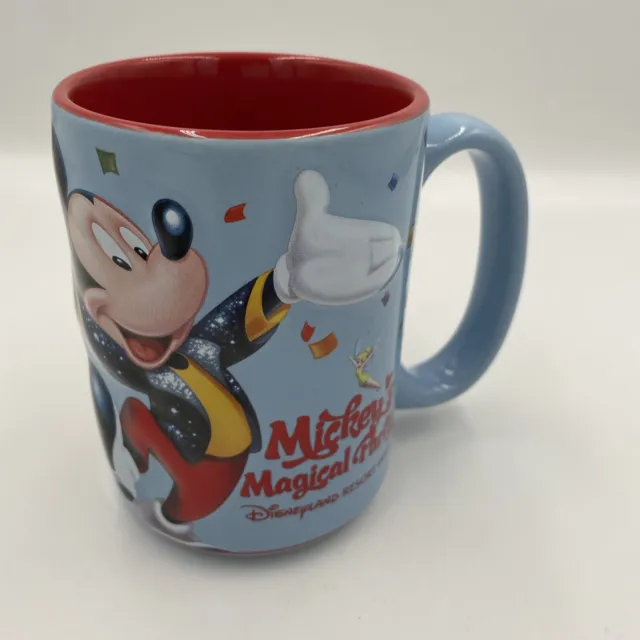 Disneyland Paris Exclusive 3D Mickeys Magical Party Ceramic Mug Cup