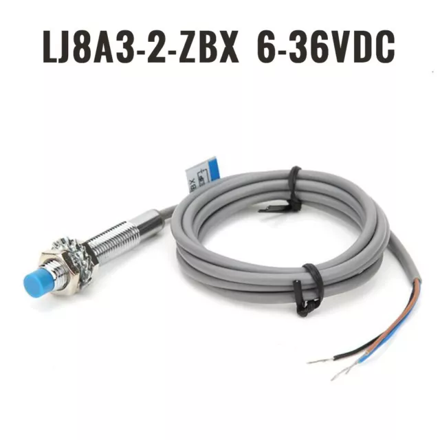 LJ8A3-2-Z/BX 8mm Detection Distance Inductive 6-36VDC Three-wire DC Type