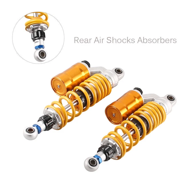 330mm Rear Air Shock Absorbers Spring Suspension For Suzuki Yamaha Universal