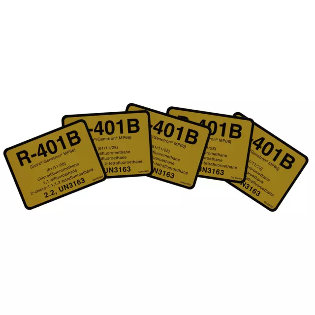 R-401B / R401B  Label # 04451 , Pack of (5)