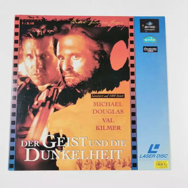 Laser Disk - LD - Der geist und die Dukelheit - 1997
