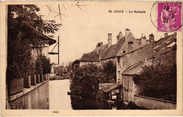 CPA COSNE Le NOHAIN Nievre (100514)