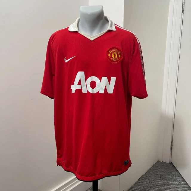 Manchester UTD MAN UTD 2010/11 Home Shirt/Jersey XL