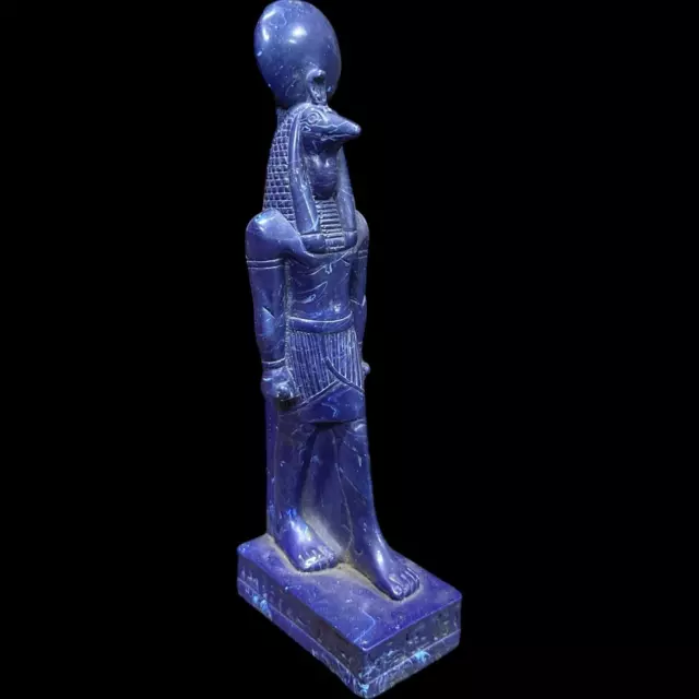Rare Ancient Egyptian Antiquities Statue Large Of Thoth God Of Wisdom Pharaonic