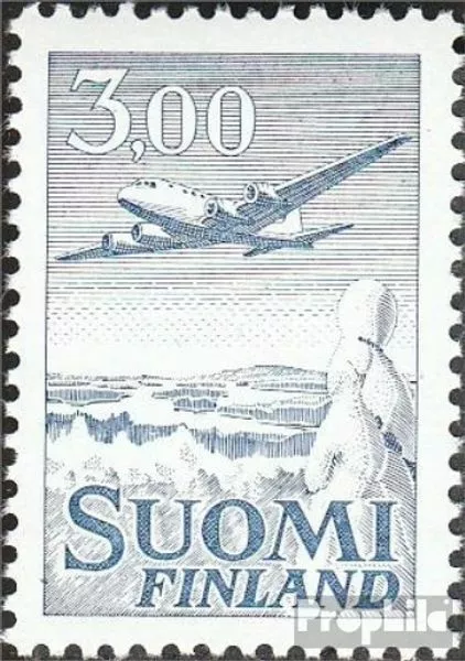 Finnland 579y II (kompl.Ausg.) postfrisch 1974 Freimarke: Flugzeug