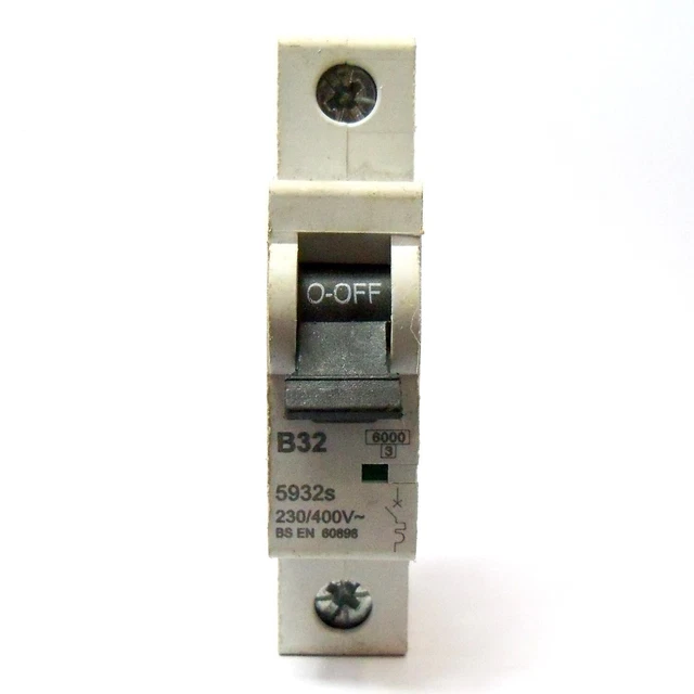 MK 5916s 16A Curva B Curve B - 6kA, 1 Polo, Per Quadri Elettrici, Usato Interruttore Magnetotermico MK 16A - Foto 11