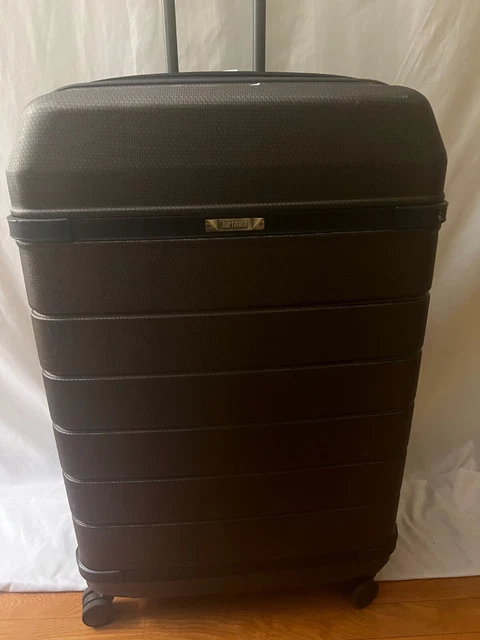 $980 HARTMANN Luxe II 29" Long Journey Hard Expandable Check-In Spinner Brown