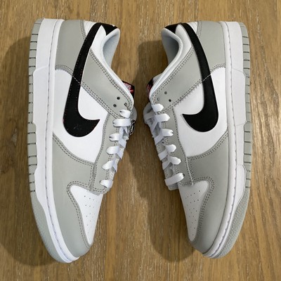 nike dunk low retro lottery grey