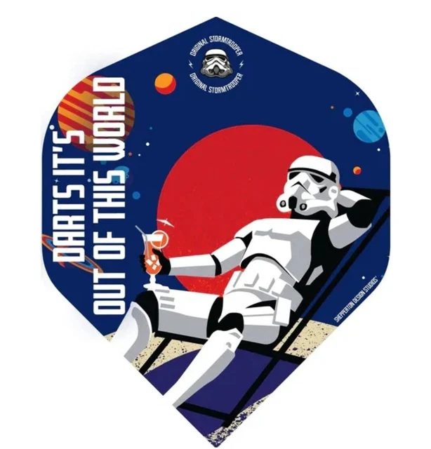 Official Star Wars Stormtrooper Dart Flights