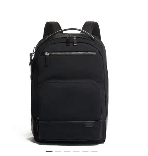 TUMI HARRISON Warren Backpack Black 06602023D MSRP $595 100% Authentic!
