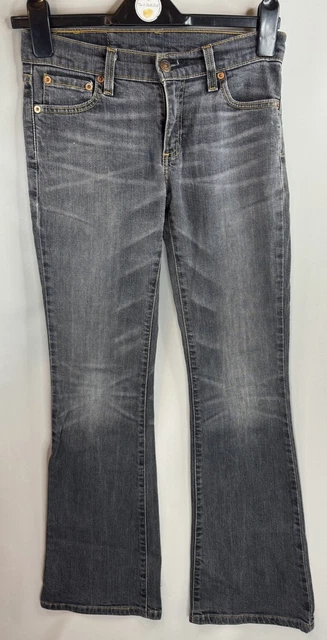 LEVI S 529 BOOTCUT Jeans W26 L30 Stonewash Grey Ladies Denim Skinny Fit 24.99 PicClick UK