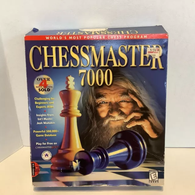 Chessmaster 7000 Win 95 98 PC CDROM Ubisoft Chess Game