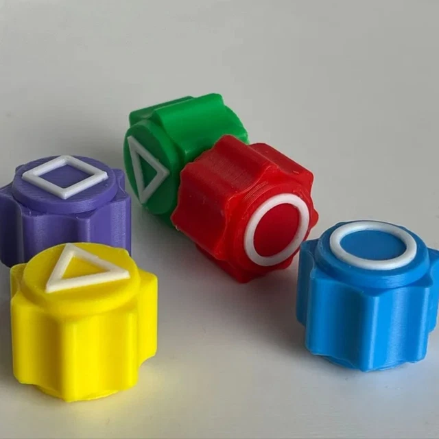 Gioco Coreano Gonggi - Set Con Pietre Ponderate In Acciaio, Gioco Tradizionale Di Abilità - Foto 7