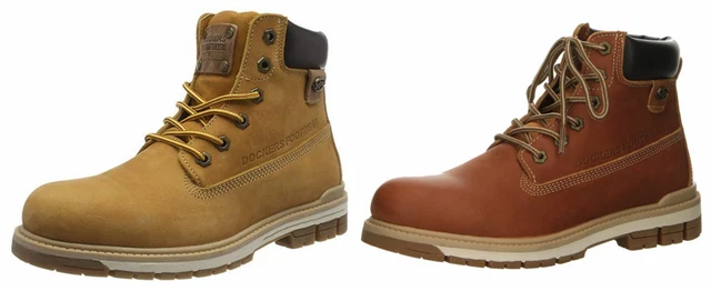 Dockers Par Gerli 43LU001 Homme Désert Bottes Travailleur Bottes Fourrées