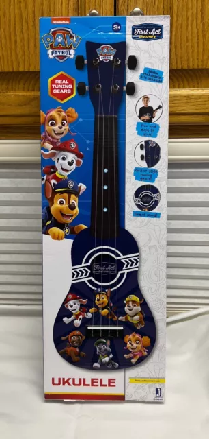 First Act Discovery Nickelodeon Paw Patrol 4 String Plastic Ukulele Guitar NEW First Act Discovery Nickelodeon Paw Patrol 4 String Plastic Ukulele Guitar NEW