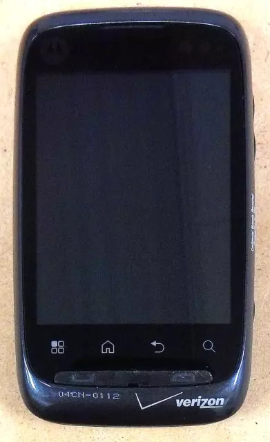 Motorola Citrus WX445 - Black ( Verizon ) Android Smartphone