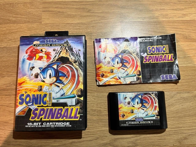 SONIC THE HEDGEHOG Spinball - Sega Mega Drive £13.49 - PicClick UK