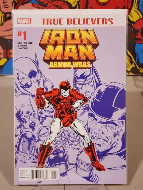 True Believers Iron Man Armor Wars 9.0-9.2