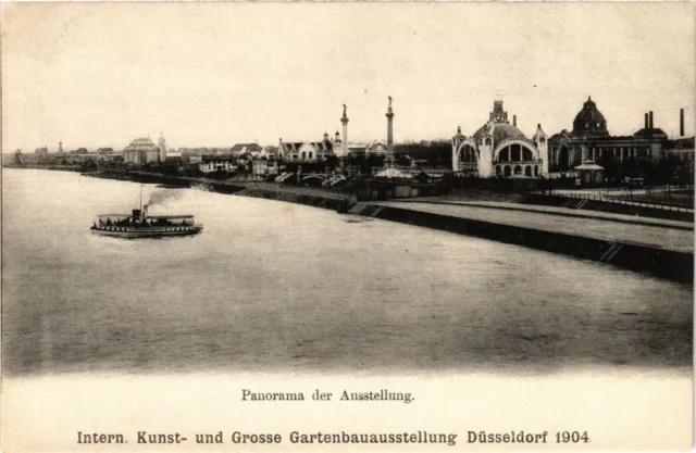 CPA AK Dusseldorf- Panorama der Ausstellung GERMANY (1001601)